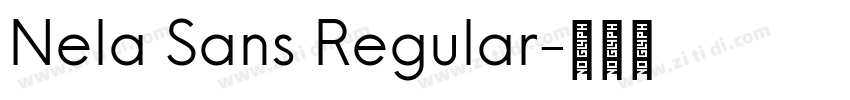 Nela Sans Regular字体转换 Nela Sans Regular字体转换